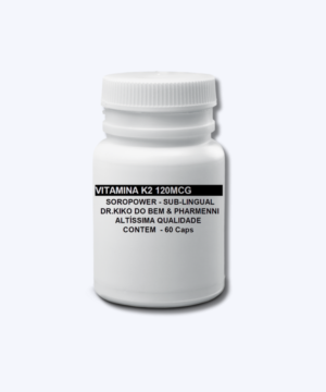 Vitamina K2 120MCG 60 CAPSULAS SUB-LINGUAL