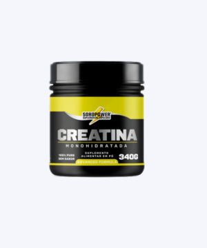 CREATINA 100% PURA E NATURAL 340G SOROPOWER