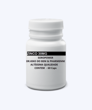 ZINCO QUELATO 30MG 60 CAPSULAS