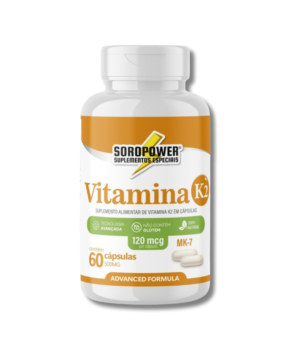 VITAMINA K2 120mcg SOROPOWER MELHOR DO BRASIL