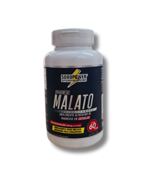 MAGNÉSIO DE MALATO QUELATO 500MG 60 CÁPSULAS