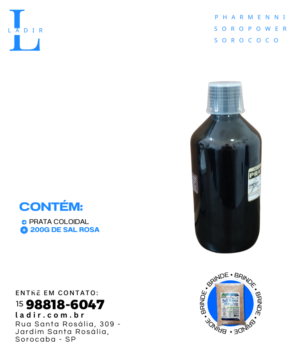 PRATA COLOIDAL 500 ML 40 PPM SOROPOWER MELHOR ANTIBIÓTICO NATURAL - Image 2