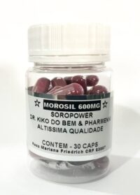 MOROSIL 600 MG 30 CÁPSULAS SOROPOWER EMAGREÇA COM SAÚDE DR. KIKO